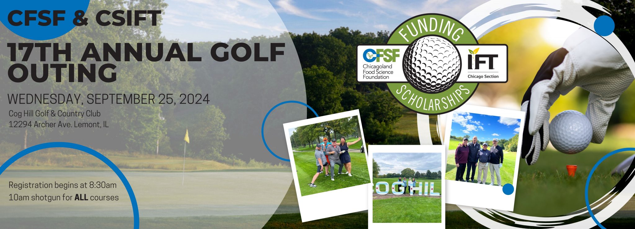 2024 Golf Outing Chicagoland Food Science Foundation